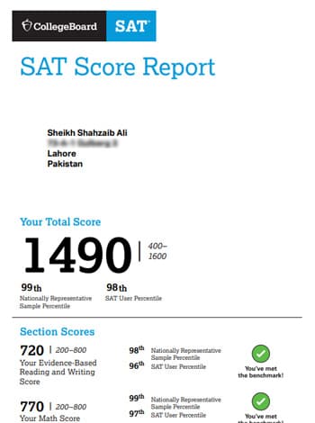 X-Effective Student Score Report 13