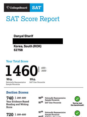 X-Effective Student Score Report 16