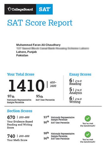 X-Effective Student Score Report 5